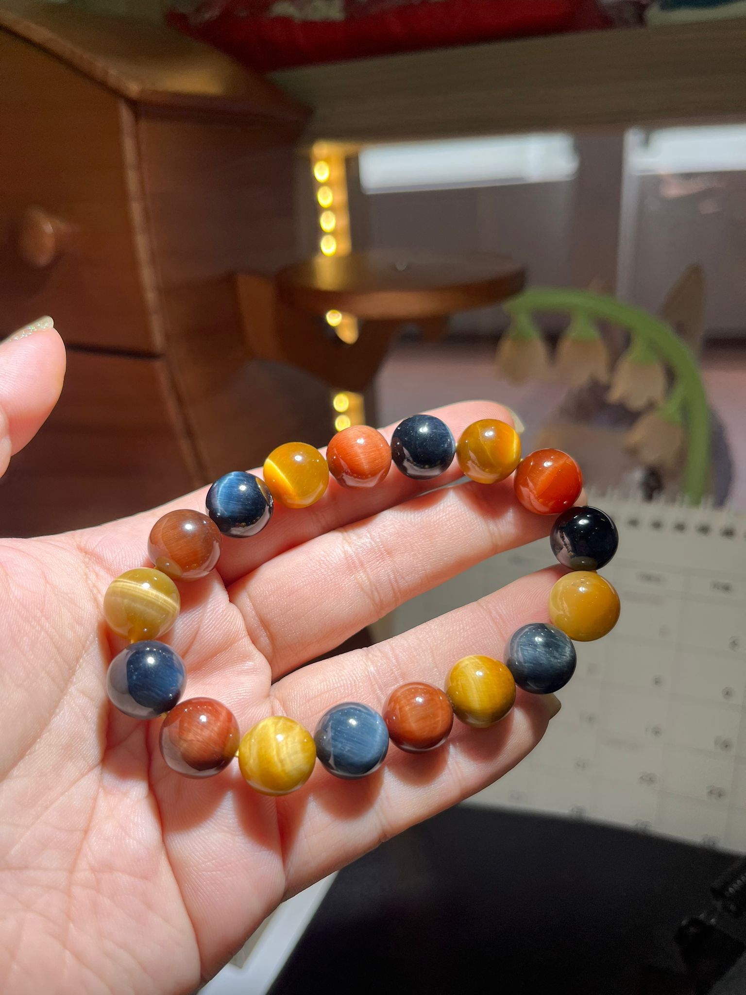 Rainbow Tiger’s Eye Bracelet