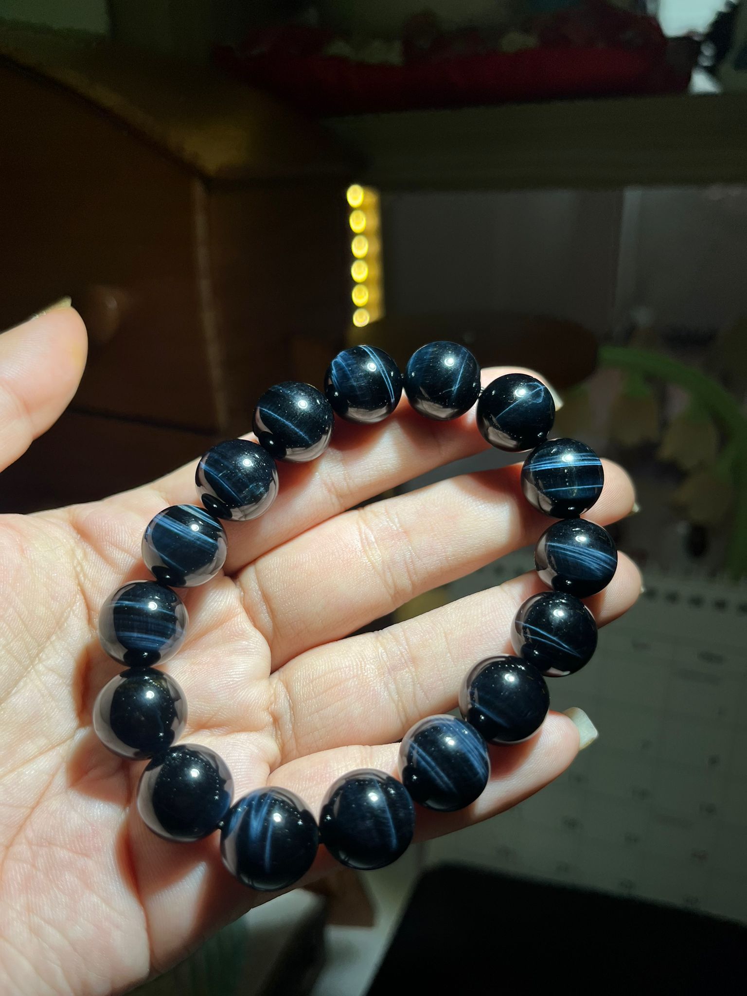 Blue Tiger’s Eye Bracelet